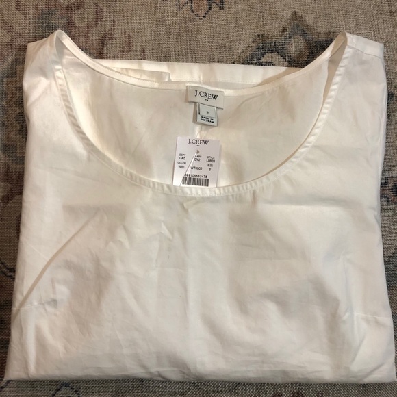 J. Crew Scoop neck pull over top. - Picture 2 of 6
